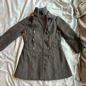 2003 New York Yoki size girls 2T mixed wool coat